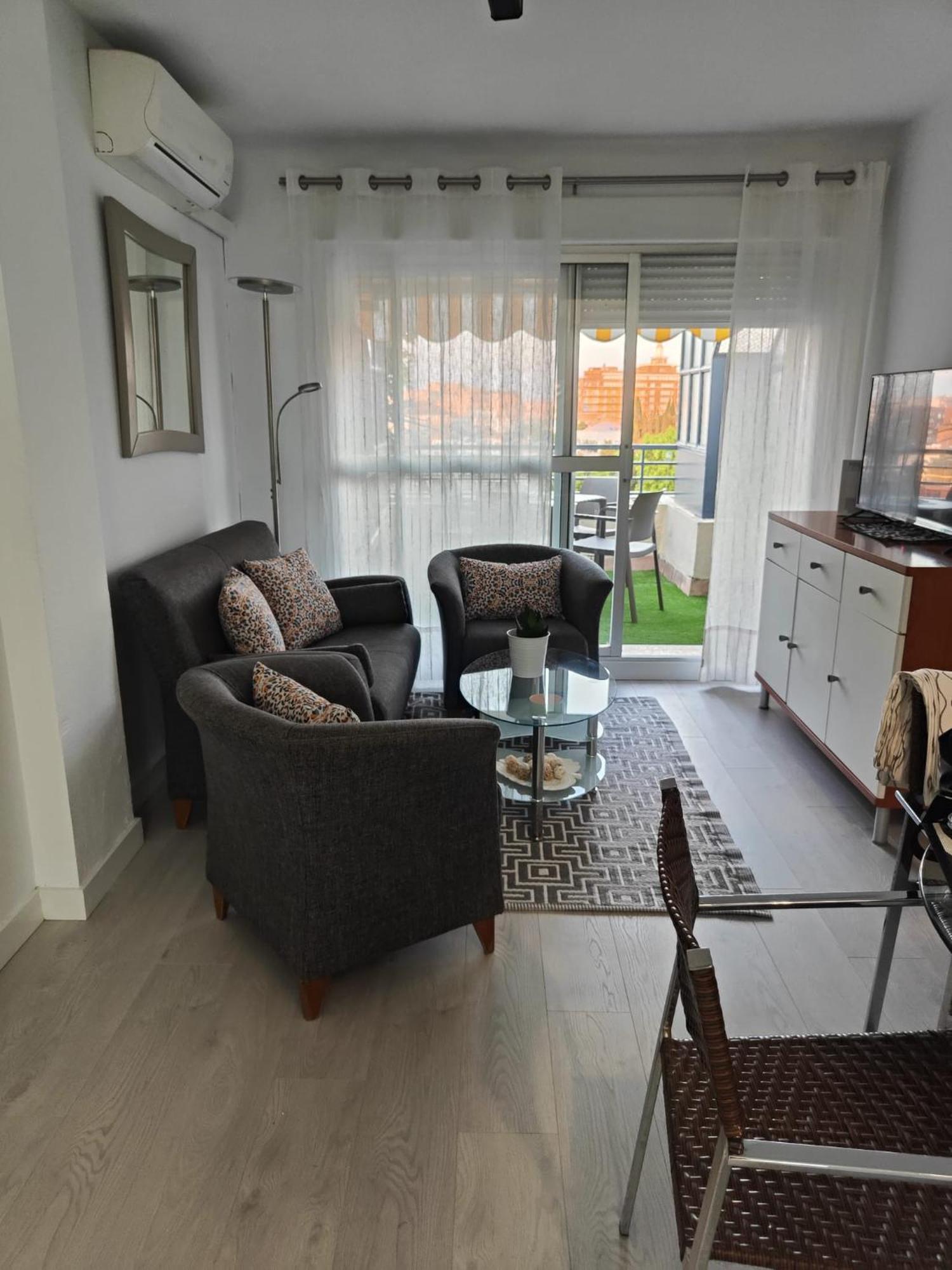 Апартаменты Agradable Duplex Terraza Virgen Del Rocio Севилья Экстерьер фото